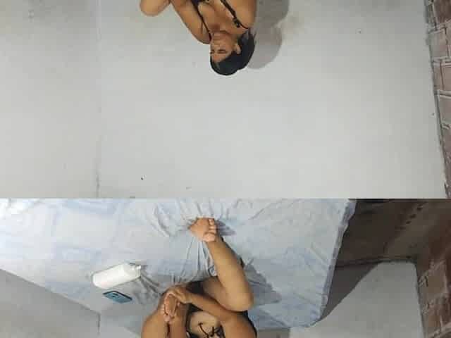 Stepson Fucks His Stepmom's Big Ass While She Talks on the Phone with Her Husband