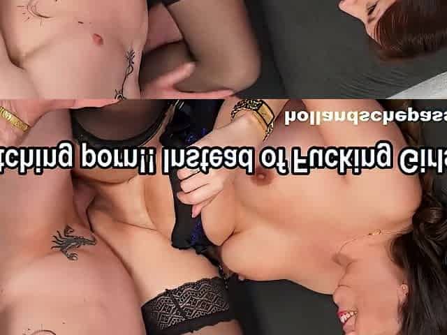 Daphne Laat - Cum Hungry Lady Gets Tits Jizzed
