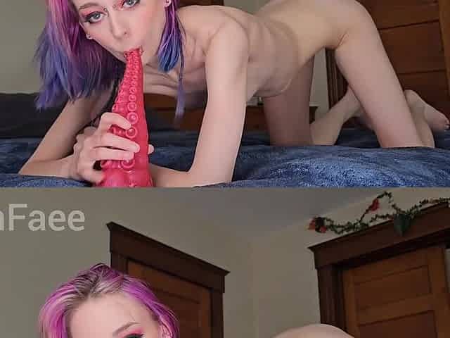 Horny Amateur Tries Anal With Bad Dragon Dildo With Verified Amateurs