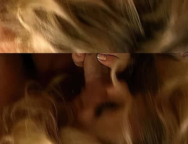 Blonde threesome and hardcore anal