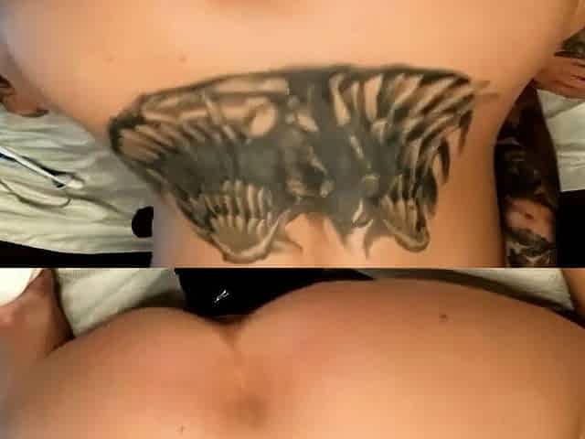 Camgirl Gapes Her Hairy Pussy with a Dildo