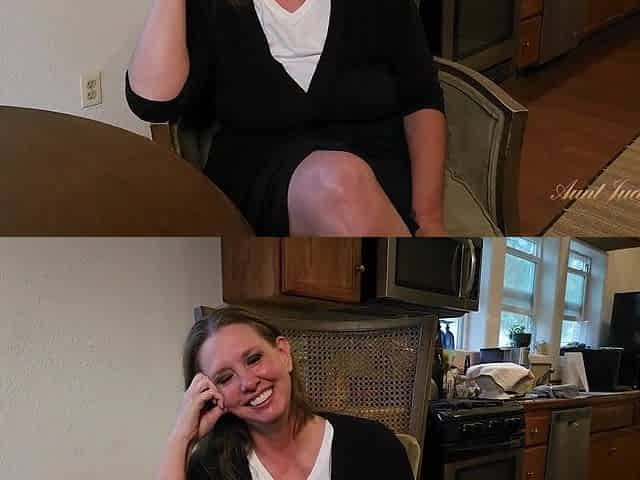 Aunt Judy's XXX - Breasty Older Amateur Autumn Bangs the Delivery Dude