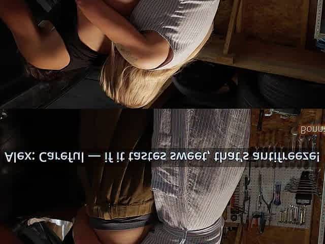 That babe Was Laughing and Teasing, Then We Had the Hottest Quickie in the Garage