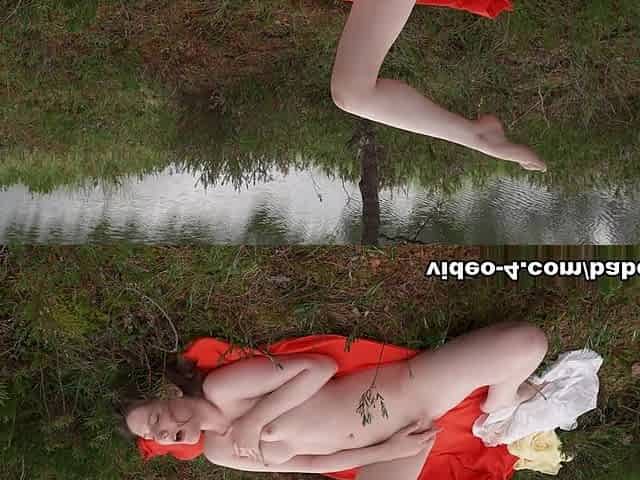Margo Von Tesse Has A Loud Orgasm In The Forest - Baberotica