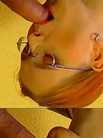 Beautiful Sexy and Hot Blonde with Big Tits Sucks Big Hard Cock and Then Gets Cum in Mouth