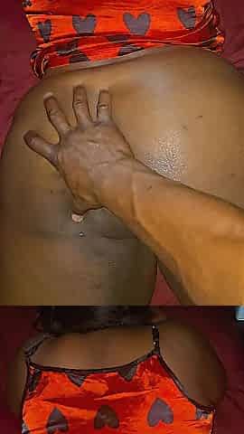 It's excellent how rubbing that butt gets that vagina moist