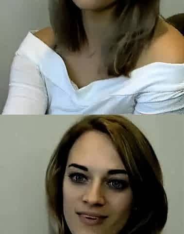 Webcam Girl Flashes Her Tits for Us
