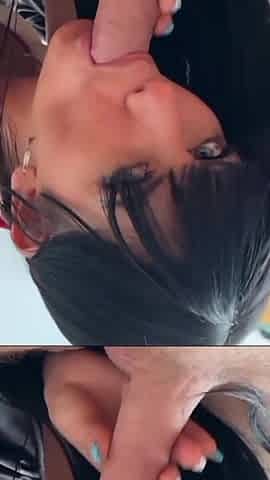 Hardcore Anal After Holidays - Brunette Latina Takes It Deep in Cowgirl and Doggy Style in POV