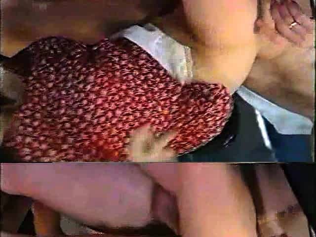 Hardcore stocking milf blowjob fuck