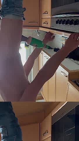 Racing Fingers Throughout Taut Kitchen Silk And Steam