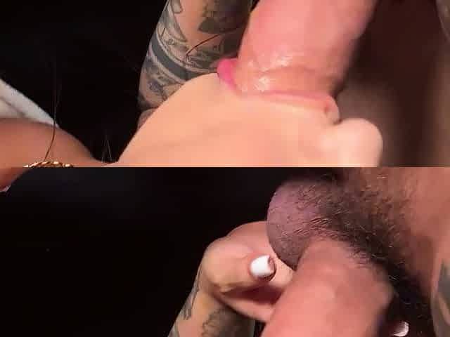 My friend with the gigantic weenie poked me hard until
