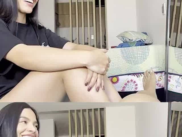 The giant squirt obtained by this rich Colombian giving Valuable SENTONES getting all soaked