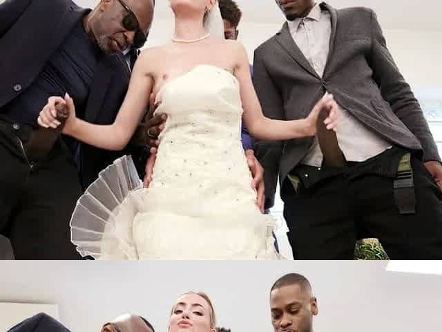 Slammed brides Goes Wet, Emily Belle