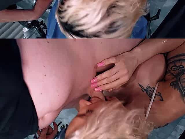 Blonde Horny Milf With Big Tits Wants Anal And Cum