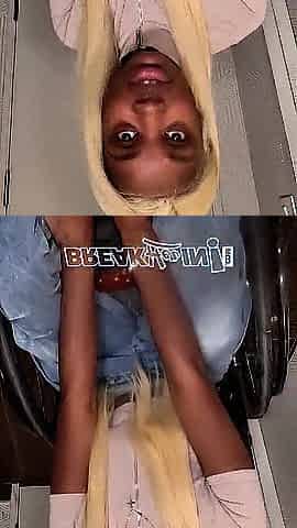 Ebony Baddie in a Wheelchair Get's Boddied by BBC
