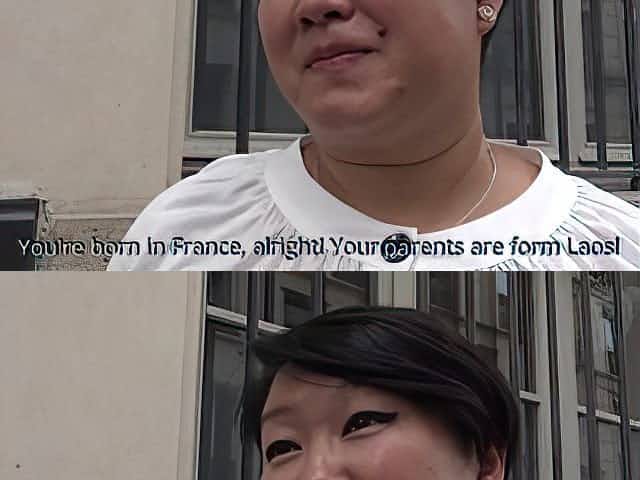 Large breasts fat oriental floozy Celine from Laos bangs in the back of her spouse