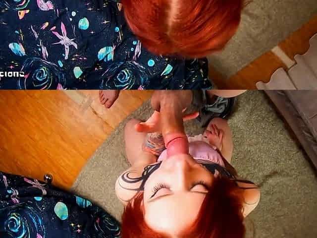 Cum on face for shy princess, facial