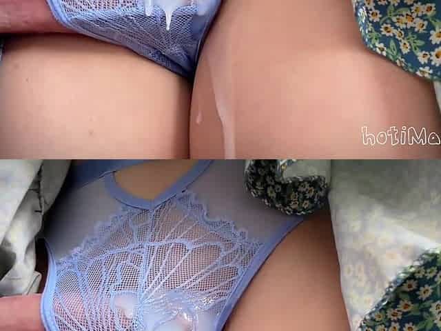 Stranger in Oriental Bus Spunk fountain in Pants Compilation