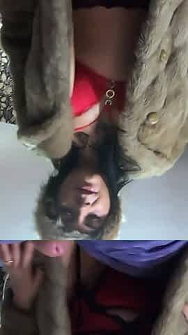 Milfycalla Luxury Coat Blowjobs Compilation Sucking Cock in Fur & Puffy Jackets