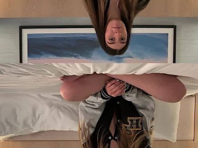 Natural Ideal Titties Aubry Babcock Screws Her 1st Fan - Giant Load on Titties
