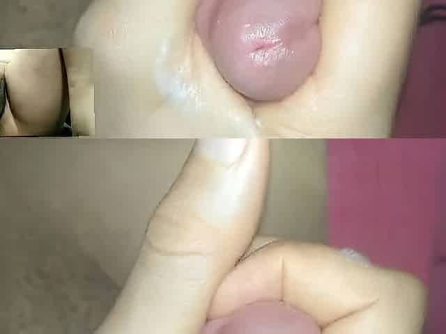 Teens Masturbating on a movie call