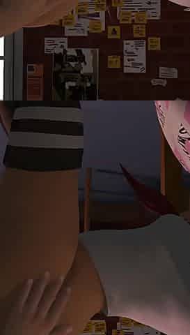 She Bent Over and Moaned Like Crazy - Lewd 3D Girl Animation