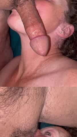 Couple Mutual Masturbation, Bonemaiden Takes Cum on Her Face