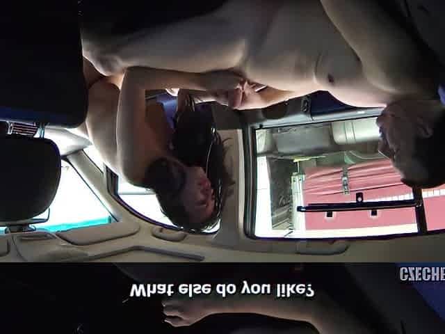 Horny Driver Sucks Whores Toes