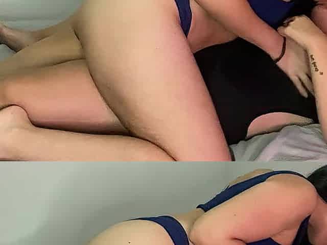 Real lesbos having romantic and intensive sex