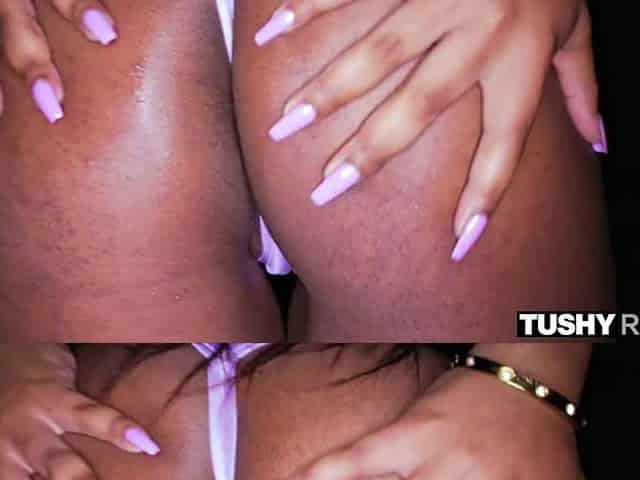 TUSHYRAW Smokeshow Lily Gets Booty Filled With Weenie