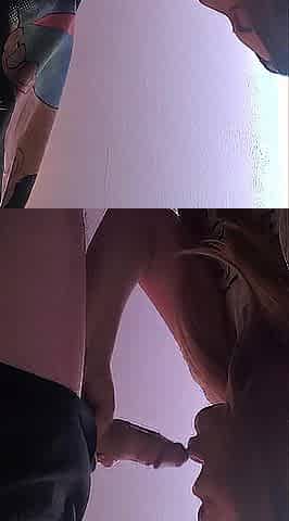 SOAKED Dick Sucking in Erect