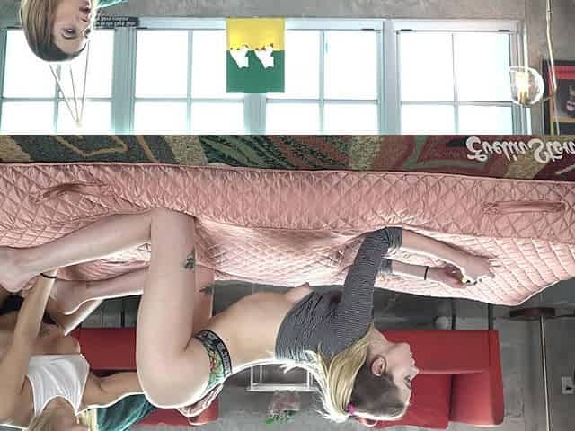 Haley Reed Video Game Strap-on Cream Pie
