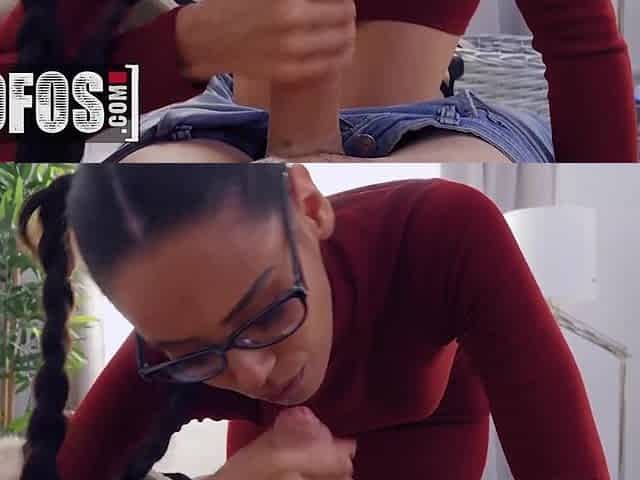 Smoking Hot Chick Andreina DeLuxe Lets Jordi Explore Her Tits And Ass In Exchange For Some Cash