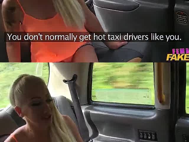 Female Fake Taxi - "I Can't Make no doubt of a Woman made me CUM TWICE!"