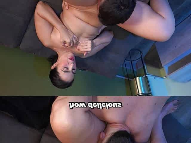 I Steal My Big Ass Stepmom's Towel and Fuck Her on the Couch
