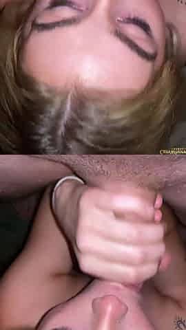 Amateur BJ Oral POV Blowjob Cumshot