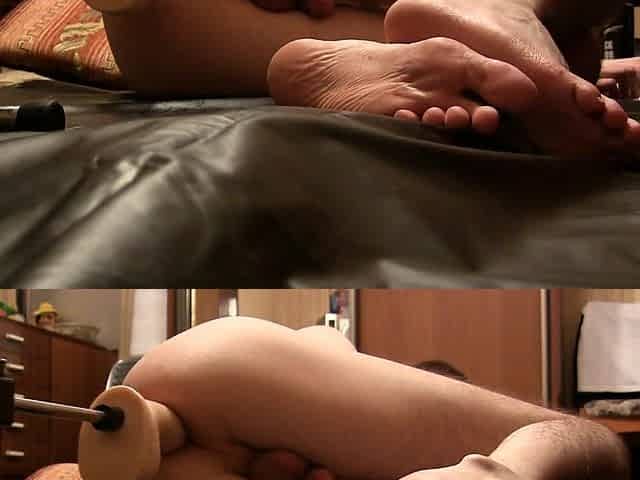 Screw-Machine drilled my butt, Most excellent Anal Vibrator (Part3)
