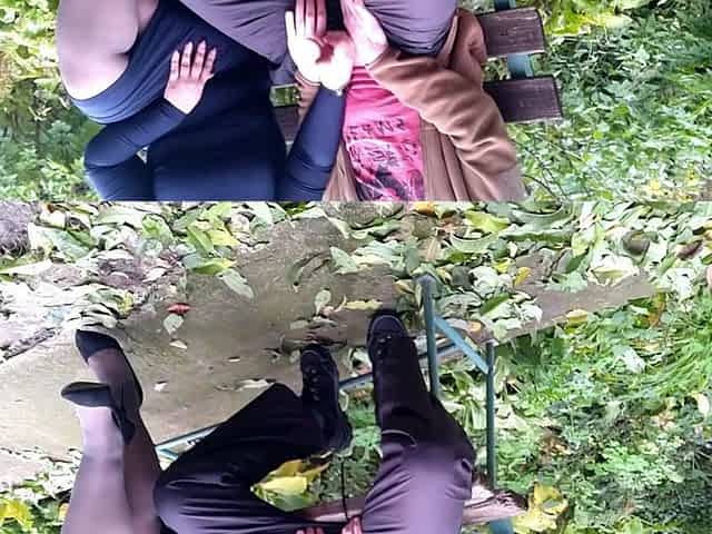 Our Dirty Hobby Is Cumming on the Street