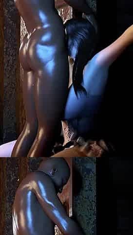 Goddess Avatar Temptress of Pixel Paradise - 3D Animation