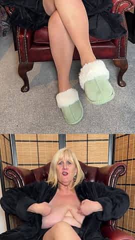 Sweaty Feet in Slippers, Nylons and Bare