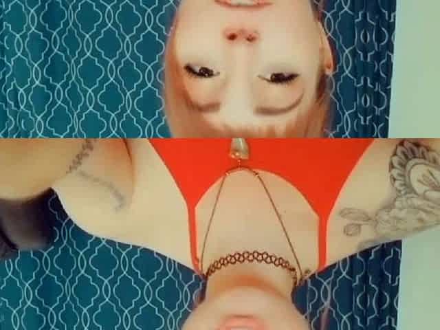Amateur Jasmin stripping panties and masturbating