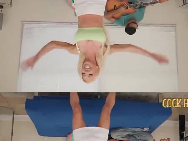 Busty Milfs Cuckold Yoga Session Ended With A Creampie