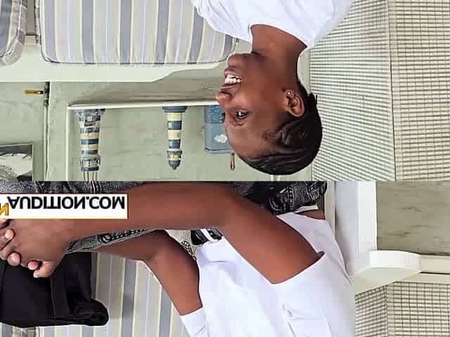 Hot large butt Afro teen Xandi Belle is willing to shine and suck giant ramrod