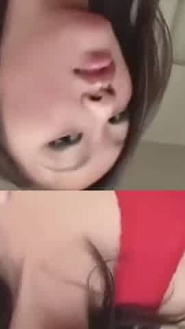Petite Asian Teen Takes Huge White Cock Deep