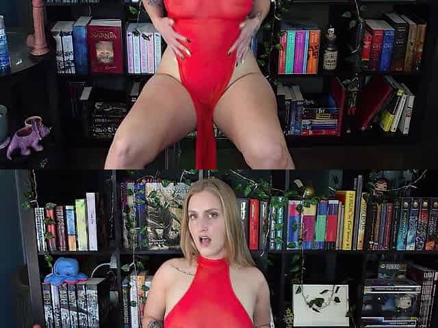 Nerdy Nympho's twat getting super creamy