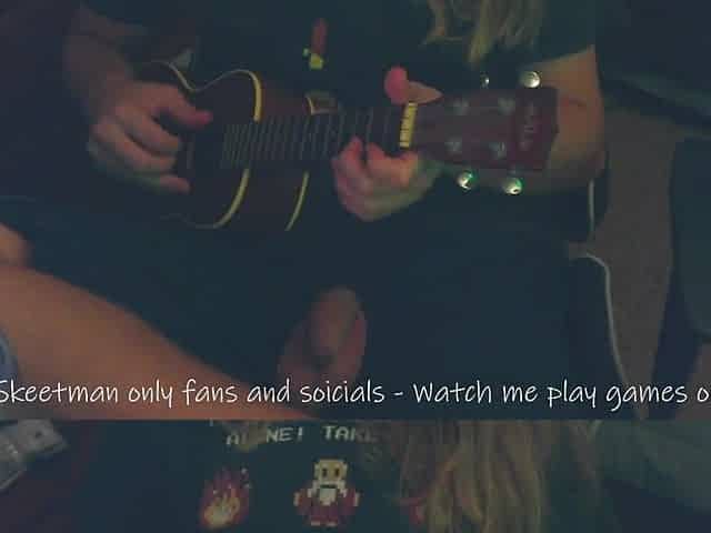 Playing Ukulele Music With My Jock Out