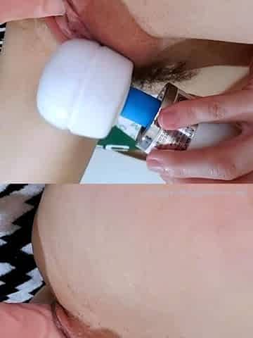 Sexy hottie Anetta Keys enjoys a solo toy masturbation