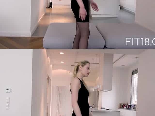 Fit18 - 6 Feet Tall Model Gives In To Agent