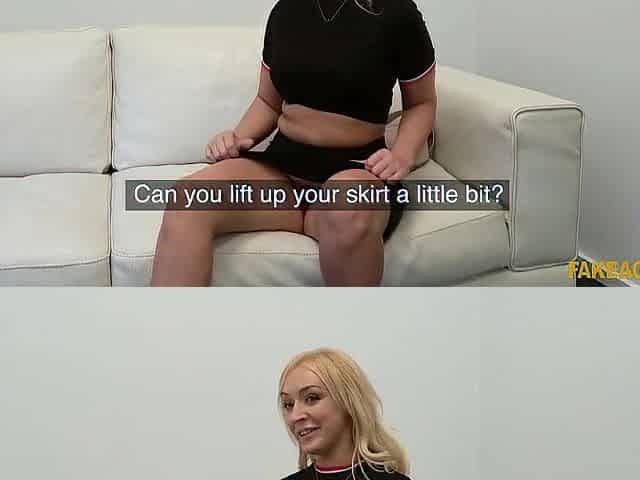 Amber Deen takes my weenie down to the balls - Fake Agent