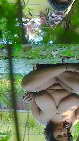 Desi Indian Fucking Horny Hot Girl Outdoor Nude Yoga Turns Into Hardcore Sex with Her Nude Yoga Teacher ( Hindi Audio )